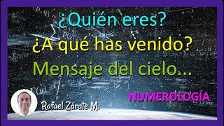 🤵🙎‍♀️🙎‍♂️ ¿Quién eres ¿a qué has venido Descúbrelo con la numerología [upl. by Won]