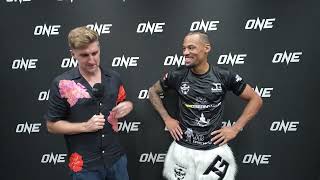 ONE Fight Night 25 Regian Eersal talks legacy following victorious rematch against Alexis Nicolas [upl. by Aldus]