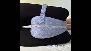 “Align Your Spine with MySpinalCare’s Leg Pillow  Prevent Back Pain for Side Sleepers” [upl. by Eibrik]