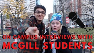 McGill Students on Montreal Nightlife  Campus Interviews [upl. by Jerusalem514]