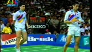 Final Thomas Cup di Jakarta Indonesia VS Malaysia  ANteveTVRI 21 Mei 1994 Part 4 [upl. by Anawyt]