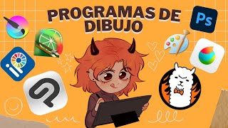 Programas para DIBUJO DIGITAL y mi experiencia usándolos Gratis y de paga [upl. by Errised]