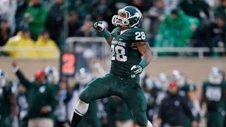 Spartan Highlights  Denicos Allen 2014 NFL Draft [upl. by Nylisoj82]