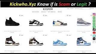 Kickwho  Kickwho Reviews  Kickwho Xyz reviews  KickwhoXyz Know if is Scam or Legit [upl. by Stoneman]