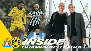 Behind the scenes at the away win in Newcastle  Inside Champions League [upl. by Melisande]