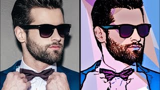 Photoshop Tutorial How to Quickly Create Stylish Pop Art Portraits from Photos [upl. by Ocsinarf]