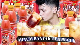 MUKBANG MINUMAN SEGAR DINGIN ASMR TEH PUCUK [upl. by Lowis]