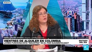 ¿Cómo funciona el alquiler de vientres en Colombia [upl. by Anaibaf]