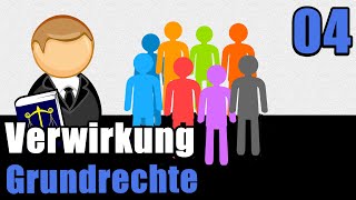 Staatsrecht II 04  GrundrechtsTräger  Grundrechtsverwirkung Art18 GG [upl. by Adnawahs]