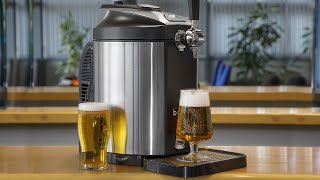 How To Assemble Use amp Clean a 5L Mini Keg Beer Pump Dispenser  Baridi By Dellonda [upl. by Ociral]