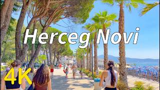 Herceg Novi Montenegro 4K Walking Tour 2024 [upl. by Marsha949]