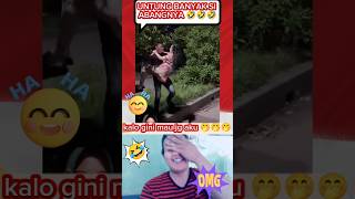 UNTUNG BANYAK SI ABANGNYA 🤣🤣🤣 memes lucu duet reaction shortviral viral hiburan warga62 [upl. by Nicolea272]