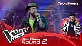 Tharindu Nirmana  Gowe Ganu Paradai ගෝවේ ගෑණු පරාදයි  Live Shows Rounds 02  The Voice Sri Lanka [upl. by Fawcette]