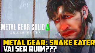 Metal Gear Snake Eater VAI SER RUIM 😭 [upl. by Aila]