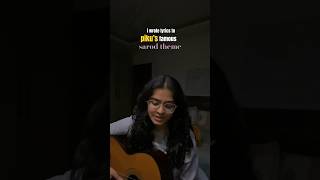 if piku’s sarod theme had lyrics  aashee dhiman [upl. by Martinson]