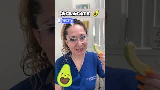 AGUACATE EN TU DIETA 🥑🥑 aguacate potasio alimentacionsaludable [upl. by Lebisor]