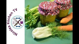 GemüsepasteGewürzpaste für Gemüsebrühe selber machen  Thermomix®TM5® [upl. by Acimot200]