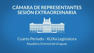 Cámara de Representantes Sesión Extraordinaria Martes 03 de Octubre de 2023 hora 1000 Parte 01 [upl. by Gaul]