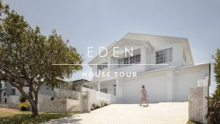 Modern Hamptons Style Informs the Aesthetic Enthusiasm for Eden House  House Tour [upl. by Greene]