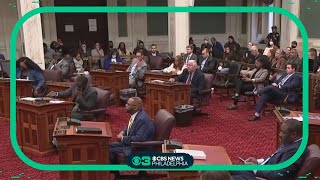 Philadelphia city council overrides Mayor Kenneys veto to pass bill banning safe injection sites [upl. by Trumaine]