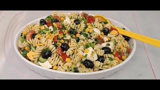 ITALIAN PASTA SALAD RECIPE [upl. by Lipfert317]