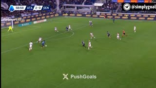 Éderson Goal Atalanta Vs Genoa 30 All Goals Analysis Extended Highlights Result [upl. by Leuqim479]