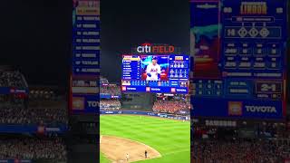 Francisco Lindor grand slam at Citi Field 41 Mets over the Phillies in the 7th inning [upl. by Aeret]