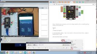 BlynkESP8266 control 2 LED 1 graph from analog in [upl. by Kwasi]