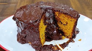 NEM PARECE DIETA  BOLO DE CENOURA FIT COM COBERTURA DE CHOCOLATE [upl. by Ehc]