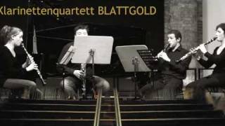 Klarinettenquartett BLATTGOLD amp TANGO [upl. by Davies152]