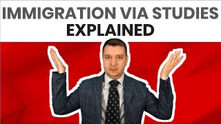 How to Immigrate to Canada Through Studies StepbyStep Guide for 2024 [upl. by Hoopen]