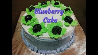 Blueberry Cake  Blueberry filling cake [upl. by How]