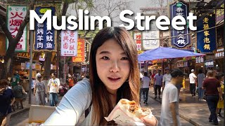 Mosque halal food Muslim Street in Xian  China EP3 [upl. by Innad512]