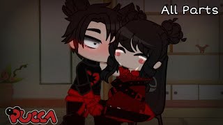 quotYoure mine now Puccaquot  ALL PARTS  Pucca  Yandere Garu AU  Choose Who To Save  Gacha Club [upl. by Sivia]