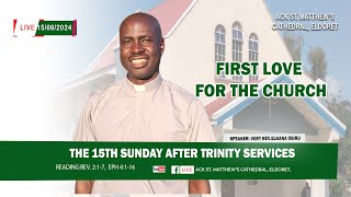 FIRST LOVE FOR THE CHURCH  Very RevElkana Osiru Provost kitale [upl. by Anatsirhc]