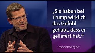 KarlTheodor zu Guttenberg und Emily Haber über die USWahl  maischberger [upl. by Ortrude955]