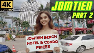 Jomtien Beach Road Condo and Hotel Prices PART 2 November 2024 Pattaya Thailand [upl. by Esdras]