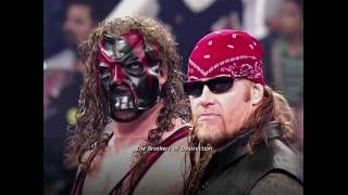 Triple H y Stone cold vs Undertaker y kane the brothers of destruction Blacklash 2001 promo [upl. by Fairleigh]