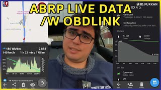 ABetterRoutePlanner ABRP Live Data OBDLink Explained [upl. by Otreblide]