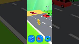 Shapeshifting Funny Race Gameplay new hyper casual games shorts gameplay shapeshifting [upl. by Gulick]