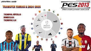 Pes 2013 Transfer Yaması İndir 20242025 Nasıl Yapılır quotFormaYüzStadyum quotEn Güncel Yama [upl. by Akeimat]