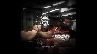 Levan Saginashvili Defeat By Irakli Zirakashvili 💀armwrestler shorts internetmeme levan edit [upl. by Ennaid]