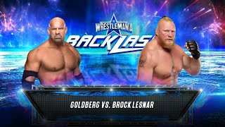 Goldberg Vs Brock Lesnar Match [upl. by Blanding239]