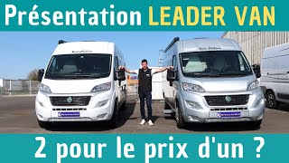 Présentation DOUBLE du LEADER VAN quotModèle 2021quot Instant CampingCar [upl. by Socha]