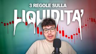 LIQUIDITÀ ALGO NEL TRADING 3 REGOLE SULLA LIQUIDITÀ ALGO [upl. by Wolfram134]