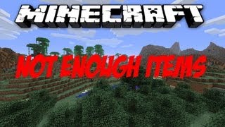 Minecraft Not Enough Items Mod 147 German VorstellungInstallation [upl. by Anasiul12]