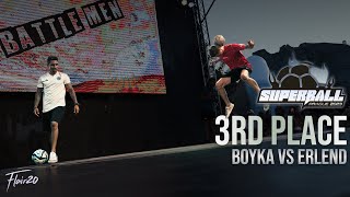 Boyka vs Erlend  Third Place Battle  Super Ball 2023 [upl. by Aneehs]