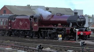 45699 Galatea On The Great Britain X Day 7 At Bristol Temple Meads 050517 [upl. by Enelak961]