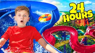 ROMA Extreme WATERPARK 24 HOUR CHALLENGE [upl. by Nellaf]