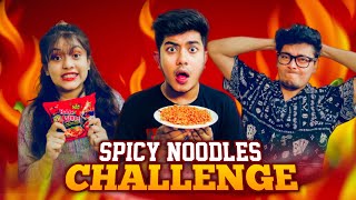 SPICY NOODLES CHALLENGE  Solyman Limon  Arnob Hasan Utsho [upl. by Rorke]